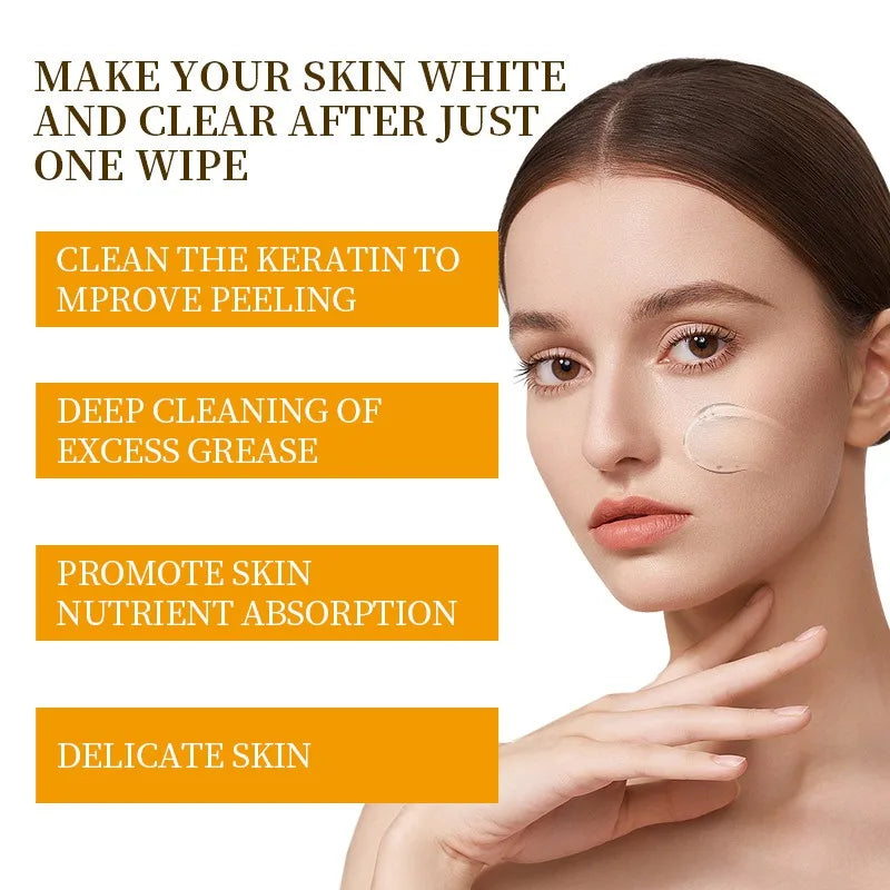 Orange Facial Exfoliating Gel – Deep Moisturizing & Gentle Pore Cleansing Scrub